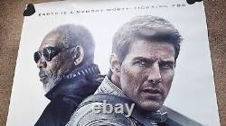 Tom Cruise Oblivion Bus Stop Shelter Movie Poster Top Gun Maverick actor 2013