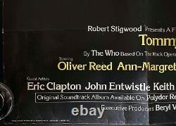 Tommy Original Quad Movie Cinema Ken Russell Roger Daltrey Elton John 1975