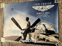 Top Gun MAVERICK Poster UK Quad 2020 Movie COVID RECALLED Tom Cruise