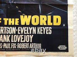 Top Of The World Original British Movie Quad Poster 1955 Dale Robertson, Rare