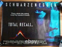 Total Recall Original Rolled UK Single Sided Quad Poster