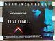 Total Recall Original Uk Cinema 30x40 Quad Movie Poster. Schwarzenegger. Rolled