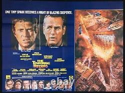 Towering Inferno ORIGINAL Quad Movie Cinema Poster Steve McQueen Paul Newman