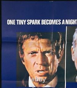 Towering Inferno ORIGINAL Quad Movie Cinema Poster Steve McQueen Paul Newman