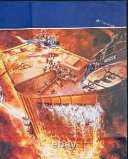 Towering Inferno ORIGINAL Quad Movie Film Poster Paul Newman Steve McQueen 1974 Towering Inferno ORIGINAL Quad Movie Film Poster Paul Newman Steve McQueen 1974