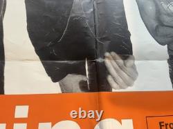 Trainspotting Huge Original 1996 UK Quad Promo Poster Danny Boyle Ewan McGregor