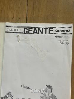 Trainspotting Huge Original 1996 UK Quad Promo Poster Danny Boyle Ewan McGregor