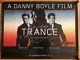 Trance Original Cinema Uk Quad Poster Hand Signed By Danny Boyle & Cast