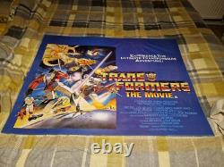 Transformers The Movie Poster 1986 UK Quad