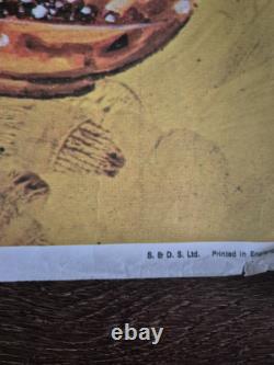 Treasure Island Original Vintage Quad Movie Cinema Poster Disney Robert Newton