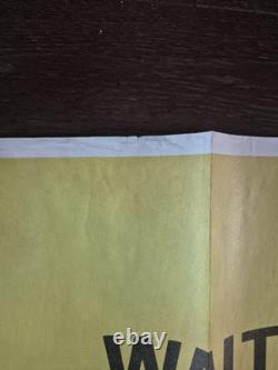 Treasure Island Original Vintage Quad Movie Cinema Poster Disney Robert Newton