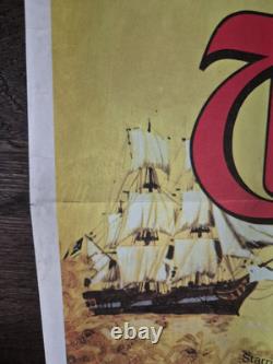 Treasure Island Original Vintage Quad Movie Cinema Poster Disney Robert Newton