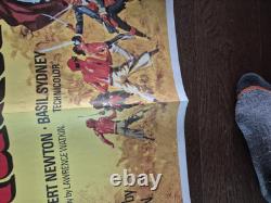 Treasure Island Original Vintage Quad Movie Cinema Poster Disney Robert Newton