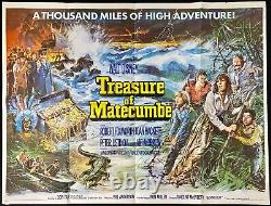 Treasure of Matecumbe Original Quad Movie Poster Peter Ustinov Disney 1976