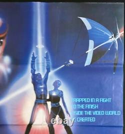 Tron / Something Wicked This Way Comes ORIGINAL Quad Movie Film Poster Disney