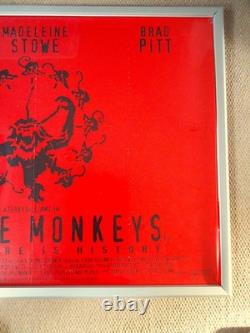 Twelve Monkeys Uk Quad Movie Film Poster95 Brucewillis Original Rare Cult Poster