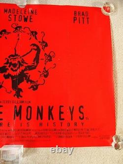 Twelve Monkeys Uk Quad Movie Film Poster95 Brucewillis Original Rare Cult Poster
