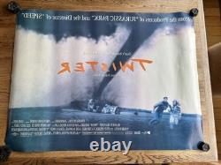 Twister, 3x UK QUAD POSTERS. Teaser + main. Bill Paxton, 90's action classic