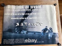 Twister, 3x UK QUAD POSTERS. Teaser + main. Bill Paxton, 90's action classic