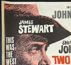 Two Rode Together ORIGINAL Quad Movie Film Cinema Poster John Ford James Stewart