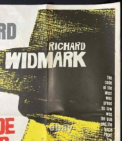 Two Rode Together ORIGINAL Quad Movie Film Cinema Poster John Ford James Stewart