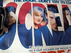 UK Quad Cinema Poster 1997 Scream Original Official Release Rare Rolled Genuine