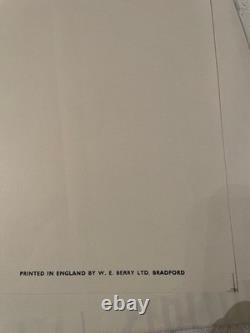 ULTRA RARE The Godfather Original 1972 English 3 Sheet Film Poster DeNiro Pacino
