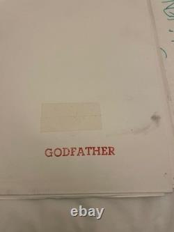 ULTRA RARE The Godfather Original 1972 English 3 Sheet Film Poster DeNiro Pacino