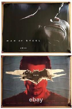 Ultimate Superman Collection -Original British UK Quad Cinema Movie Poster Lot