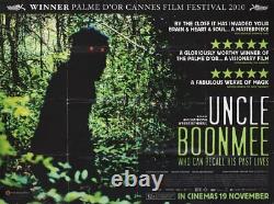 Uncle Boonmee Who Can Recall His Past Lives 2010 British Quad Poster