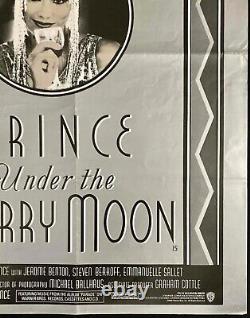 Under the Cherry Moon ORIGINAL Quad Movie Poster Prince Revolution 1986