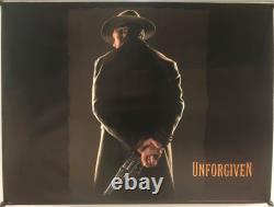 Unforgiven UK British Quad (1992) Original TEASER Film Poster