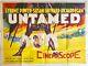 Untamed Original Uk Quad Film Poster 1955 Tyrone Power, Susan Hayward, Rare