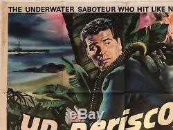 Up Periscope Original Movie Quad Poster 1959 James Garner Edmund O'Brien