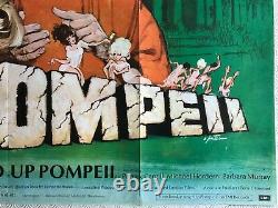 Up Pompeii Original Quad Movie Film Poster 1971 Frankie Howerd Arnaldo Putzu Art