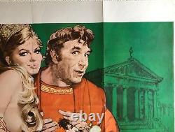 Up Pompeii Original Quad Movie Film Poster 1971 Frankie Howerd Arnaldo Putzu Art