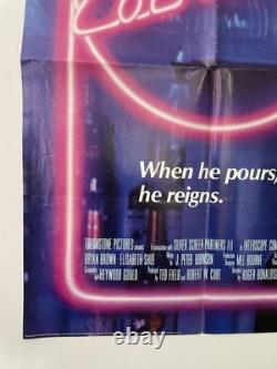 VINTAGE Tom Cruise COCKTAIL 1988 Original Movie Poster UK Quad 30x40