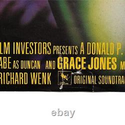 Vamp Original Film Poster 1986 Grace Jones Quad CULT RARE 96 x 71cm