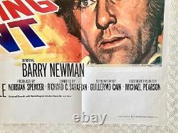 Vanishing Point Original 1971 Quad Movie Poster Barry Newman Tom Chantrell Art