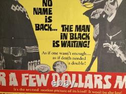 Very Rare 1970's Uk Quad Of Classic Eastwood Van Cleef