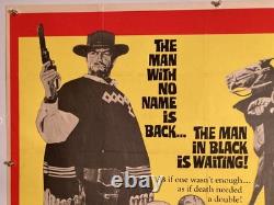 Very Rare 1970's Uk Quad Of Classic Eastwood Van Cleef