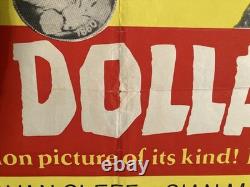 Very Rare 1970's Uk Quad Of Classic Eastwood Van Cleef