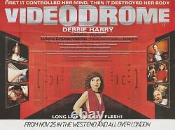 Videodrome 1983 British Quad Poster