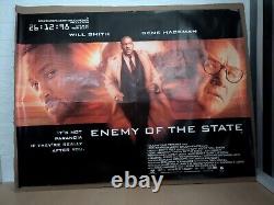 Vintage Cinema Quad Movie Posters Job Lot X 19 Genuine Film Displays 1990's
