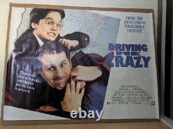 Vintage Cinema Quad Movie Posters Job Lot X 19 Genuine Film Displays 1990's