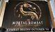 Vintage Mortal Kombat 1995 Uk Quad Cinema Movie Poster Original Rare And Rolled