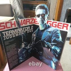 Vintage Terminator 2 A4 3d promo lobby card / booklet carloco 1991