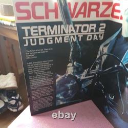 Vintage Terminator 2 A4 3d promo lobby card / booklet carloco 1991