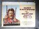 Vintage Uk Quad Film Poster Clint Eastwood The Outlaw Josey Wales 1976