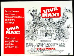 Viva Max! Original Uk Quad Movie Poster 1969